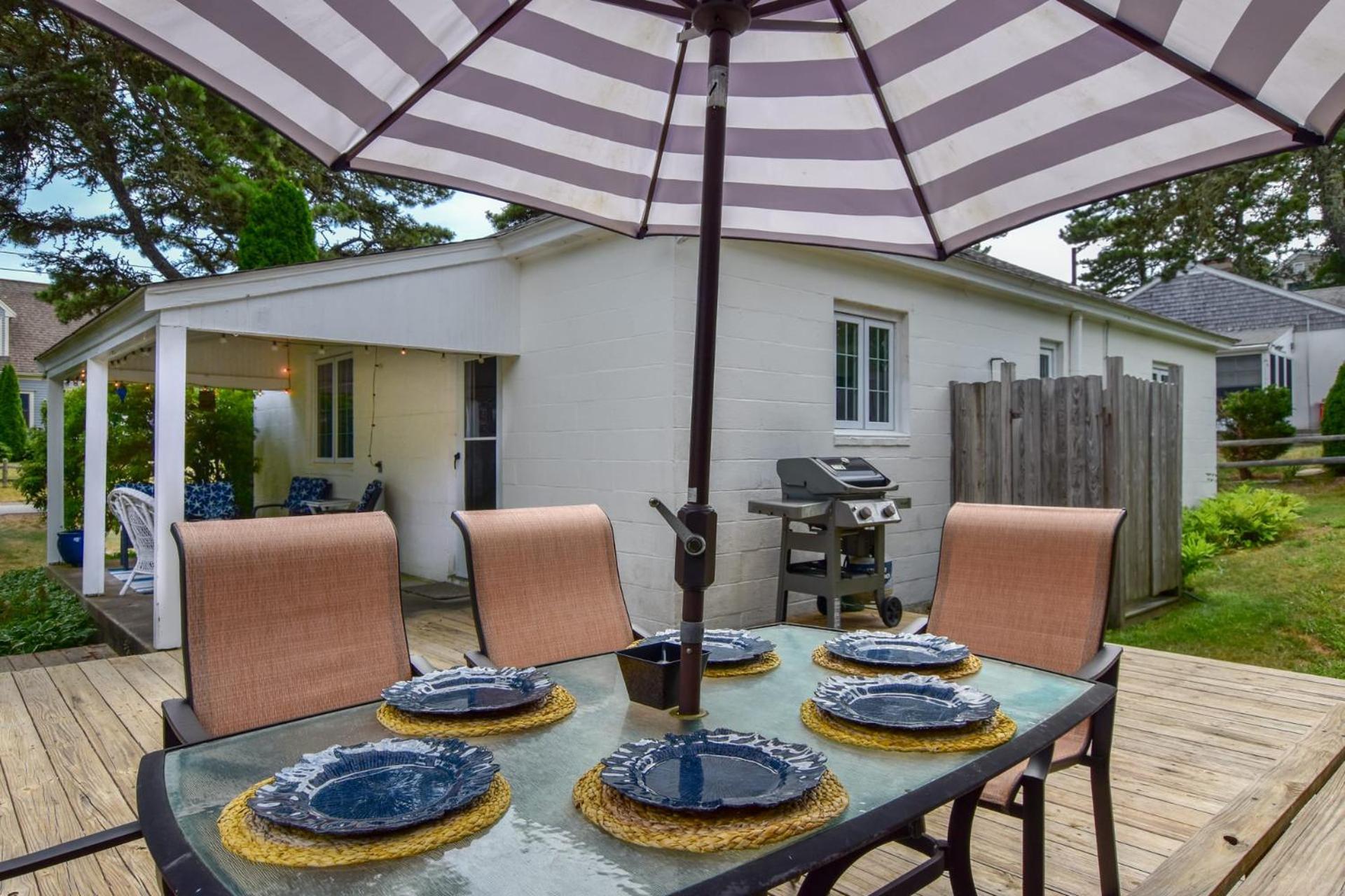 Updated House Deck Outdoor Shower! *