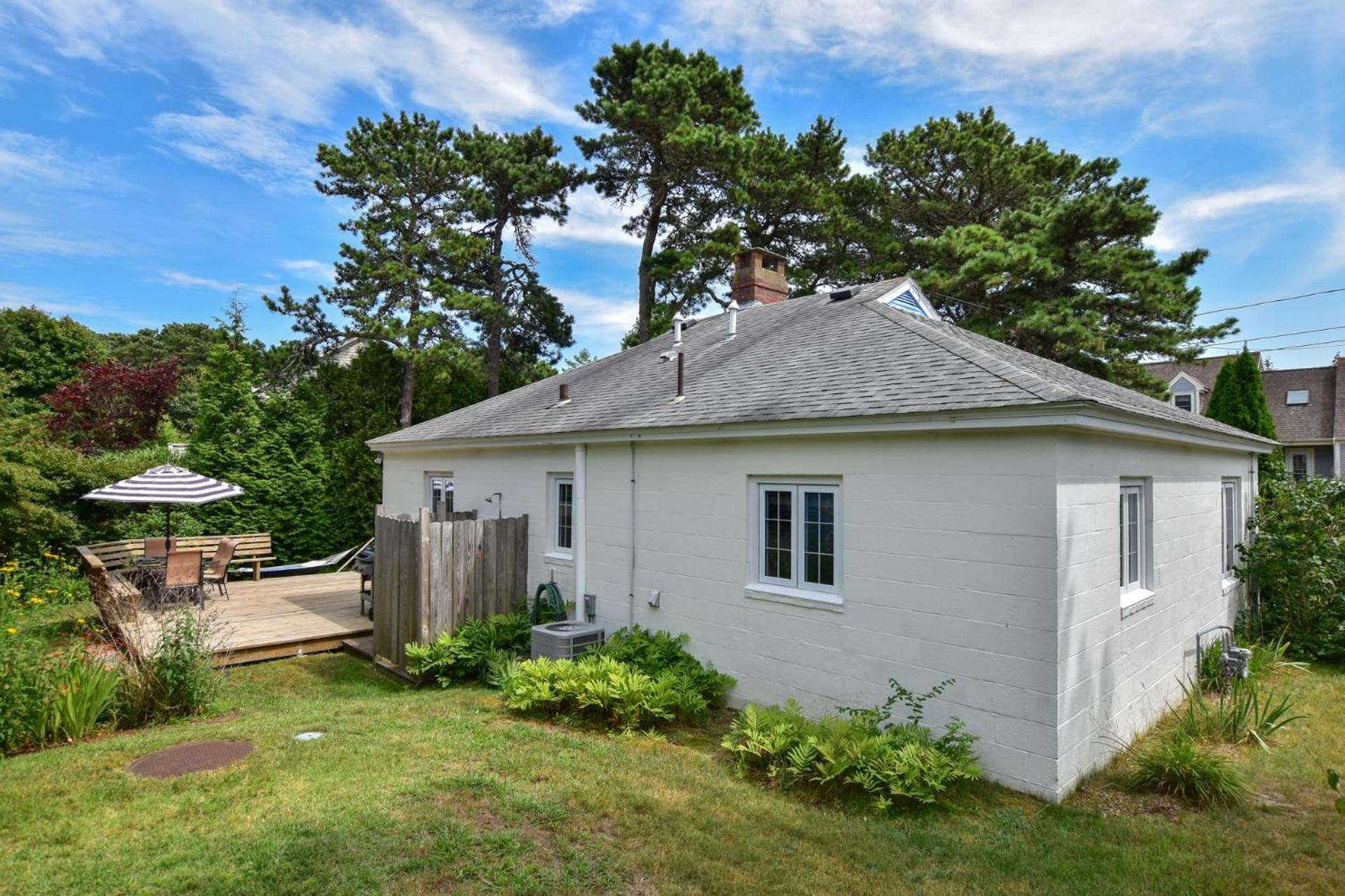 Updated House Deck Outdoor Shower!