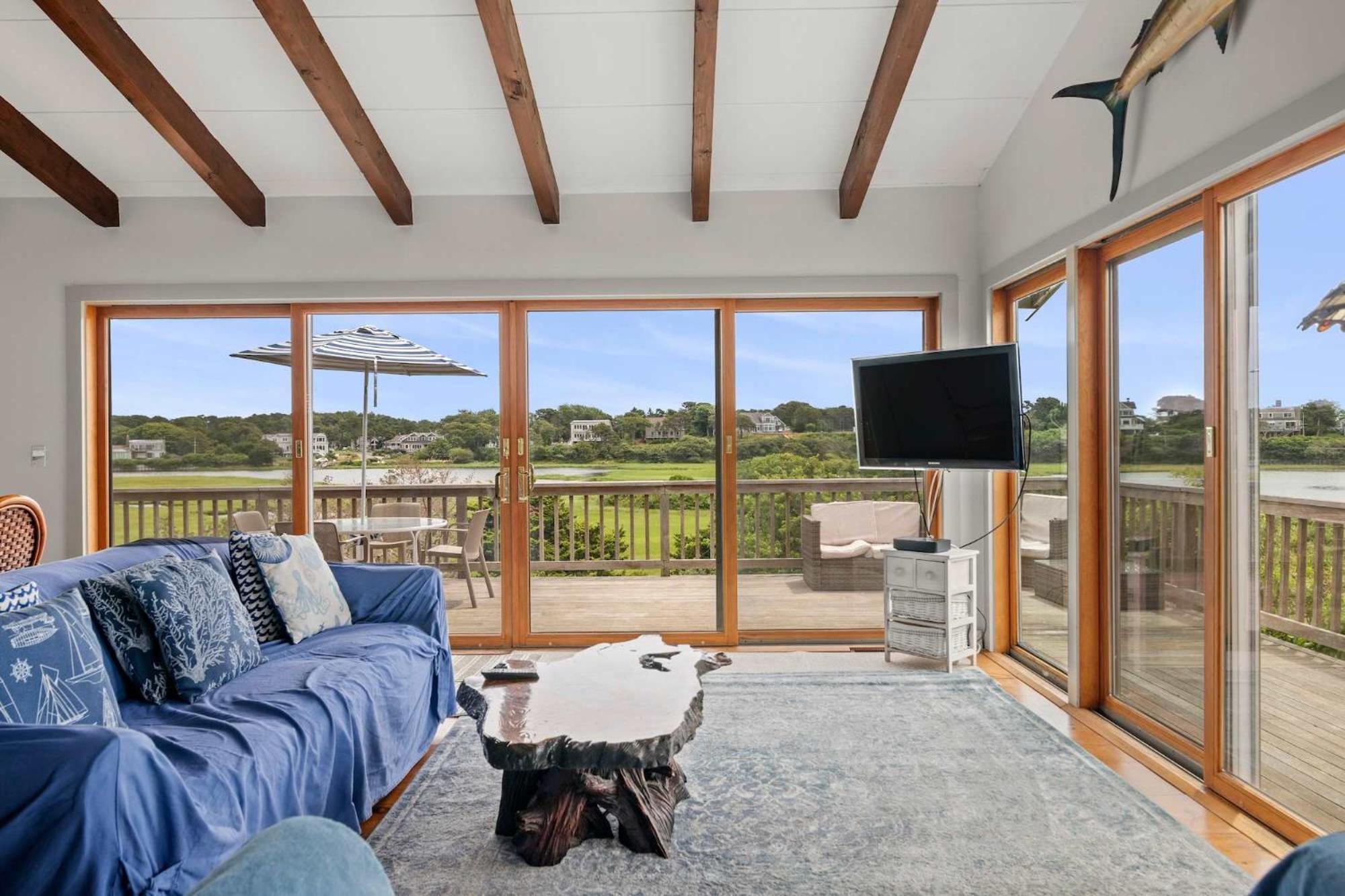 16612 - Stunning With Wraparound Deck Views Of Bucks Creek And Nantucket Sound Chatham